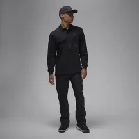 Nike Jordan Essentials мужские Long-Sleeve Rugby Top цвет черный