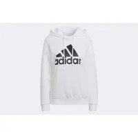 Кофта/футболка adidas Essentials Relaxed Logo Толстовка с капюшоном HD1800 - Белая