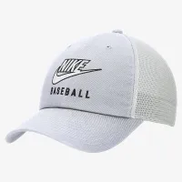 Nike Club Unstructuцвет красный для гольфа Swoosh Trucker Cap цвет белый