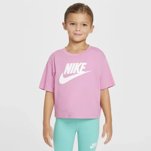 Nike Club Little дитячі Boxy Tee Pink