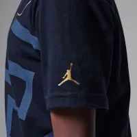 Nike Jordan Big детские Shining Jumpman футболка цвет черный