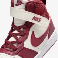 Nike Court Borough Mid 2 Little дитячі Кросівки колір коричневий