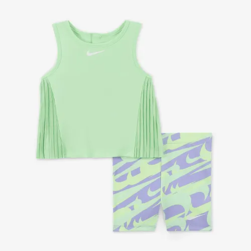 Nike Dri-FIT Prep in Your Step Baby (12-24M) шорти комплект колір фіолетовий