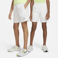 Nike Multi Big детские (для мальчиков) Dri-FIT тренировочные шорты цвет белый