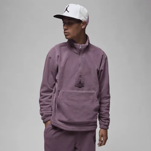 Nike Jordan Essentials чоловічі Winterized Fleece Half-Zip колір фіолетовий