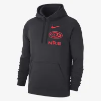 Nike Club чоловічі для гольфу Fleece Pullover Толстовка з капюшоном колір сірий