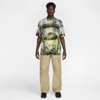 Nike NOCTA Opal чоловічі Button-Down Short-Sleeve Top колір зелений