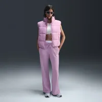 Nike Sportswear Club Fleece жіноча Mid-Rise Wide-Leg Sweatpants Pink