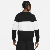 Nike Club чоловічі French Terry Color-Blocked Crew колір чорний