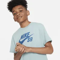 Nike SB Big дитячі футболка колір зелений