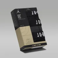 Nike Jordan Flight Dri-FIT Big дитячі Poly труси (3 пари) колір сірий