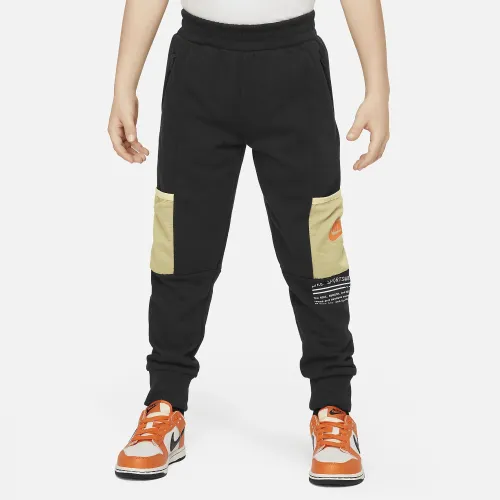 Nike Sportswear Paint Your Future Little дитячі French Terry Pants колір чорний