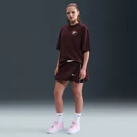 Nike Sportswear жіноча оверсайз футболка колір червоний