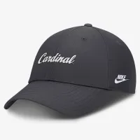 Stanford Cardinal Core Rise Vault чоловічі Nike Dri-FIT College Adjustable Hat колір сірий
