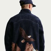 Nike ACG USA чоловічі Therma-FIT ADV Windproof Full-Zip Fleece Куртка блакитний