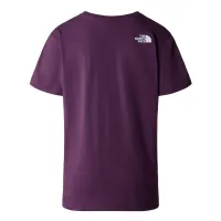 Футболка The North Face Relaxed Easy 0A87N9V6V1 - фіолетова