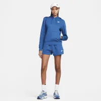 Nike Sportswear Club Fleece женская Pullover Толстовка с капюшоном синий