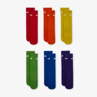 Nike Everyday дитячі Cushioned Crew шкарпетки (6 пар) різнокольорові