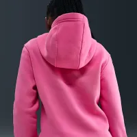 Nike A'ja Wilson Club Fleece Big дитячі Толстовка з капюшоном Pink