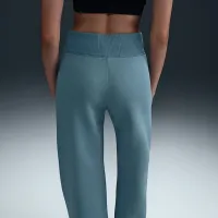 Nike Sportswear Phoenix Fleece женская С высокой Талией Wide-Leg Sweatpants синий