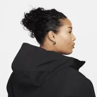 Nike Sportswear Everything Wovens жіноча оверсайз Hooded Куртка (великі розміри) колір чорний
