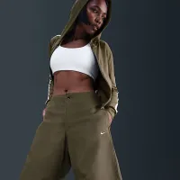 Nike Sportswear жіноча Barrel Pants колір зелений