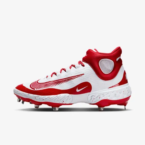 Nike Alpha Huarache Elite 4 Mid мужские бейсбольные бутсы цвет белый