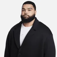 Nike Sportswear Tech Fleece Reimagined мужские Loose Fit Trench Coat цвет черный
