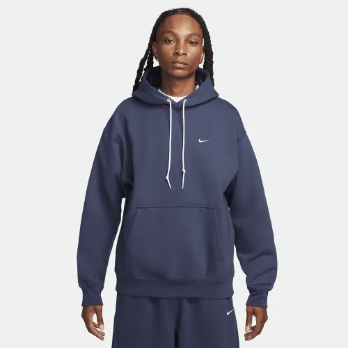 Nike Solo Swoosh чоловічі Fleece Pullover Толстовка з капюшоном блакитний