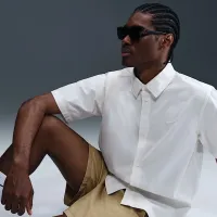 Nike Club чоловічі Washed Chino шорти колір коричневий
