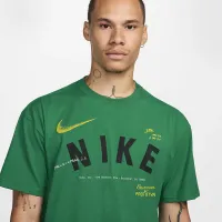 Nike Sportswear мужские Max90 футболка цвет зеленый