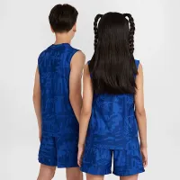 Nike Multi Big дитячі (для хлопчиків) Dri-FIT Sleeveless Top блакитний