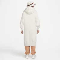 Nike Sportswear Phoenix Fleece жіноча оверсайз Long Full-Zip Толстовка з капюшоном колір коричневий