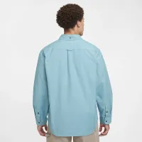 Nike Life чоловічі Long-Sleeve Oxford Button-Down Shirt блакитний