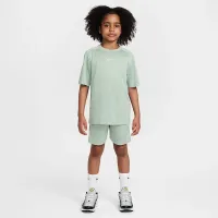 Nike Multi Big дитячі Dri-FIT Short-Sleeve Top колір зелений