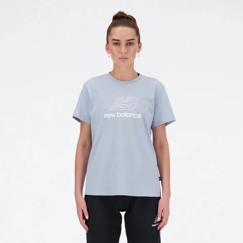 Футболка New Balance WT41816LAY - Голубая