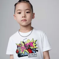 Nike Air Jordan Little детские Dunk Comics футболка цвет белый