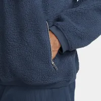 Nike Club Fleece мужские Winterized Crew синий