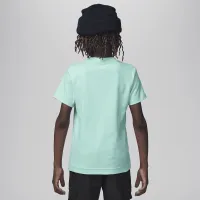 Nike Jordan Little детские Gradient Stacked Jumpman футболка цвет зеленый