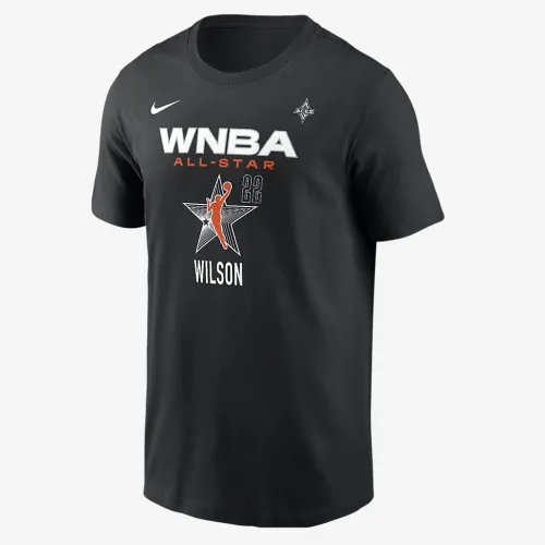 A'ja Wilson Las Vegas Aces 2024 WNBA All-Star мужские Nike WNBA футболка цвет черный