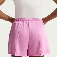Nike Sportswear Chill Terry женская Mid-Rise French Terry шорты цвет фиолетовый