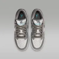 Nike Air Jordan 1 Low SE Big детские Кроссовки цвет серый