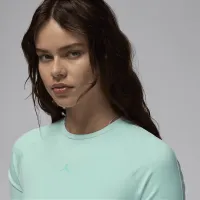 Nike Jordan Sport женская Bodycon Performance Top цвет зеленый
