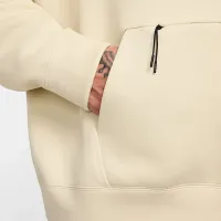 Nike Tech мужские Fleece Толстовка с капюшоном цвет коричневый