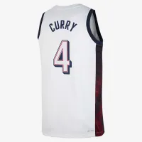 Stephen Curry Team USA USAB Limited Home Unisex Nike Dri-FIT баскетбольні Jersey White