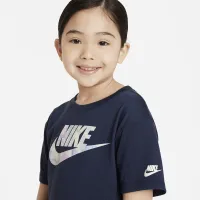 Nike Sci-Dye Boxy Tee Little Kids T-Shirt Blue