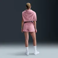 Nike Sportswear Club Fleece женская Mid-Rise шорты Pink