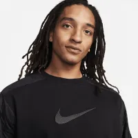 Nike Standard Issue мужские баскетбольные Crew-Neck свитшот цвет черный