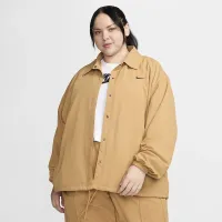 Nike Sportswear Essential жіноча оверсайз UV Woven Coaches' Куртка (великі розміри) колір коричневий