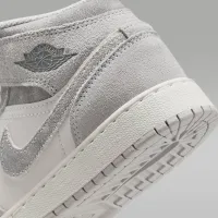 Nike Air Jordan 1 Mid SE Big дитячі Кросівки колір сірий